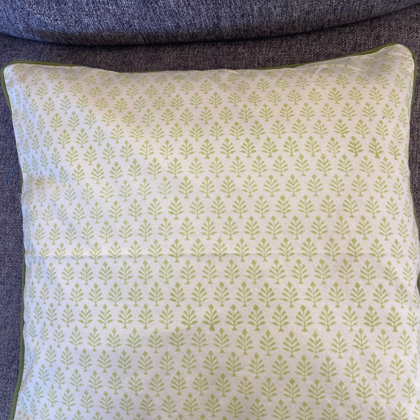 Mini Tree Green Piping Cushions Covers (50X 50cm)